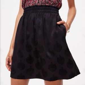 Black Loft Skirt with Pockets - size L